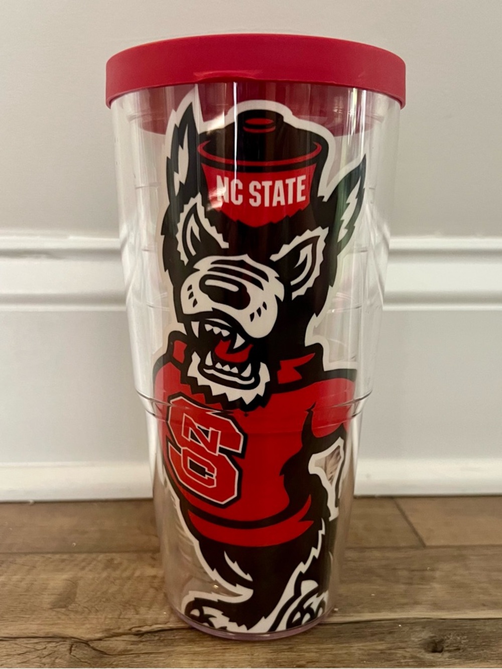tervis NC State Red Wolf Graphic Tumbler with Red Lid